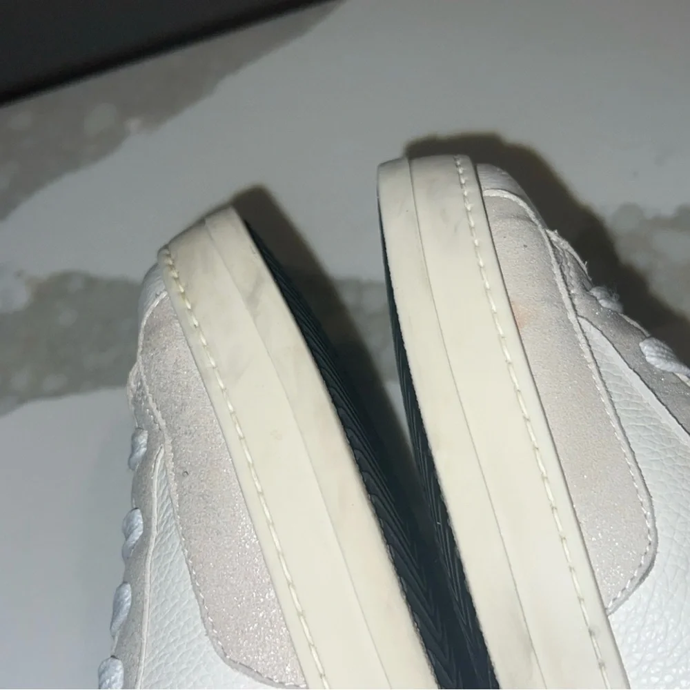P448 Cream Leather Sneaker